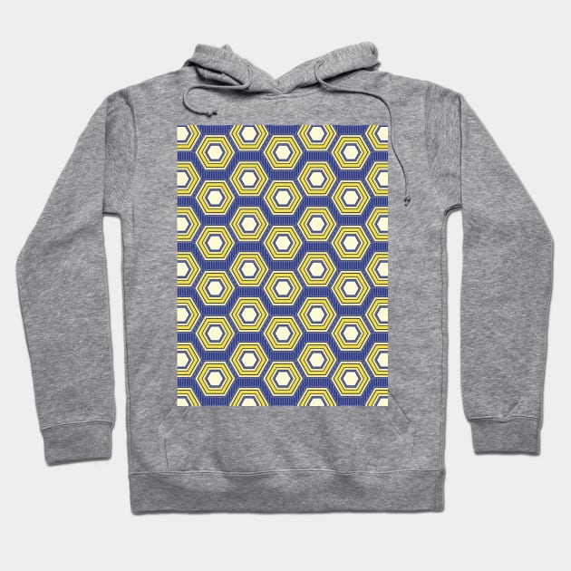 Simple Hexagon Pattern Hoodie by zarya_kiqo